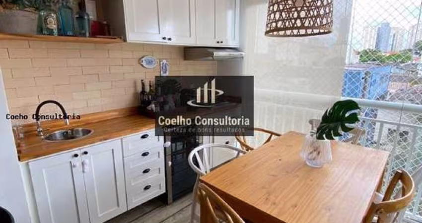 Apartamento para Venda em São Paulo, Tatuapé, 3 dormitórios, 1 suíte, 2 banheiros, 1 vaga