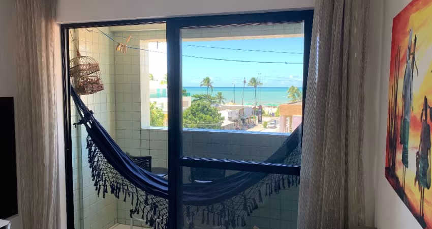 Apto dois quartos, 2 banheiros, primeira quadra da praia de Cabo Branco