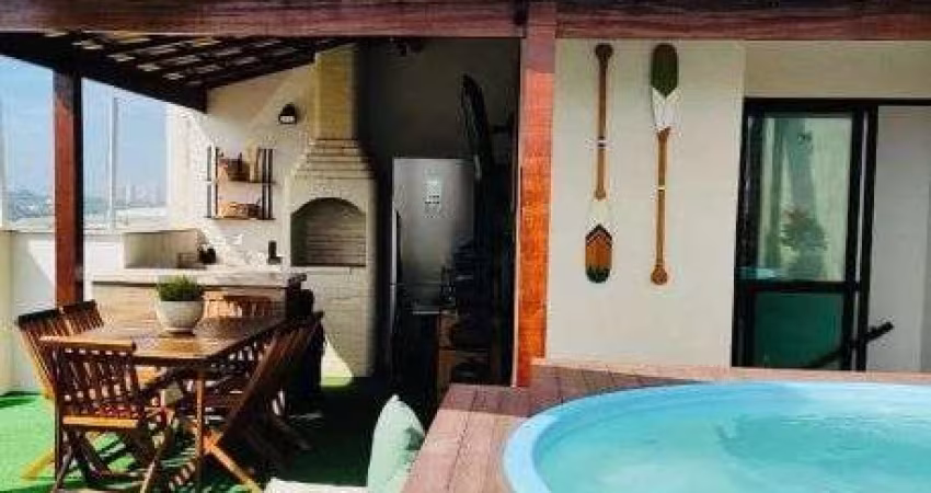 VENDO COBERTURA DUPLEX DE 157M² , 3 QUARTOS C/SUITE, NA RUA AROAZES, REFORMADA COM PISCINA RARIDADE!