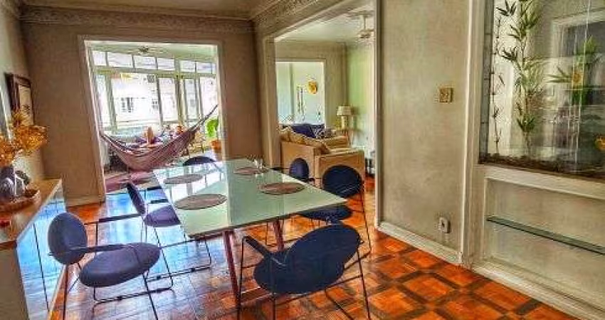 VENDO APARTAMENTO 220M² , 4 QUARTOS SENDO 2 SUITES E 2 DEPENDÊNCIAS , RUA INHANGÁ , COPACABANA !!!!