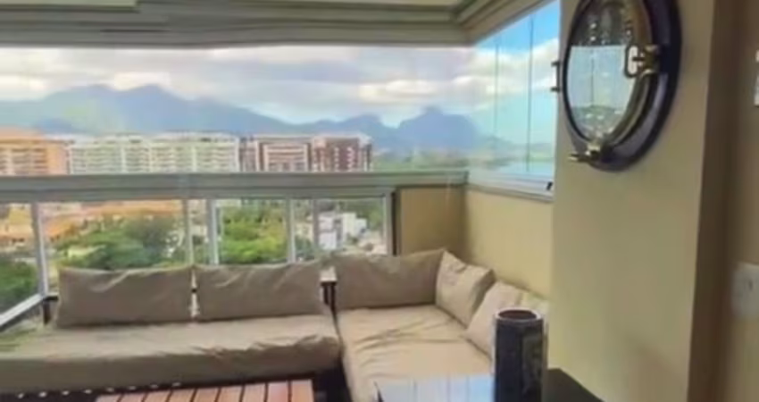 APARTAMENTO 3 QUARTOS TRANSFORMSDO EM 2 , SUITE MASTER, VARANDA GOUMERT , 2 VAGAS , CONDOMINIO BORA BORA REAL RESORT , BARRA DA TIJUCA