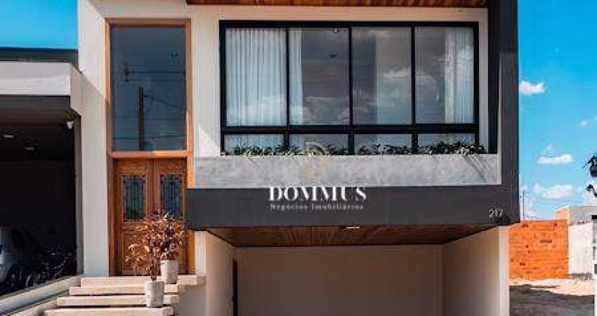 Casa com 3 dormitórios sendo 1 suíte e 2 demi -, 194 m² - venda por R$ 1.378.000 ou aluguel por R$ 8.557/mês - Condomínio Gran Reserve - Indaiatuba/SP