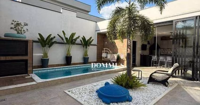 Sobrado com 4 suítes + escritório, 278 m² - venda por R$ 2.650.000 ou aluguel por R$ 15.771/mês - Condomínio Dona Maria José - Indaiatuba/SP