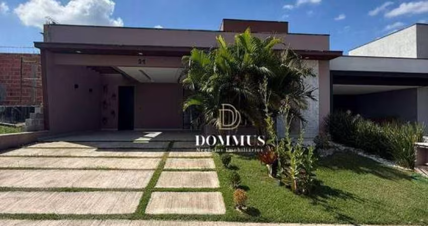 Casa com 3 dormitórios sendo 1 suíte à venda, 117 m² por R$ 1.640.000 - Condomínio Evidências - Indaiatuba/SP