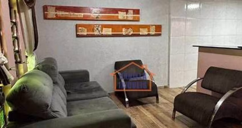 Casa Térrea com 2 dormitórios à venda, 194 m² por R$ 670.000 - Vila Tibiriçá - Santo André/SP