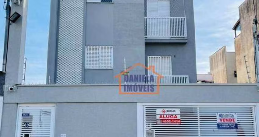 Cobertura com 3 dormitórios à venda, 100 m² por R$ 410.000,00 - Vila Tibiriçá - Santo André/SP