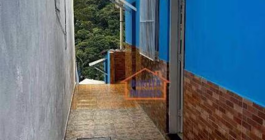 Casa com 1 dormitório à venda por R$ 220.000 - Cidade Recreio da Borda do Campo - Santo André/SP