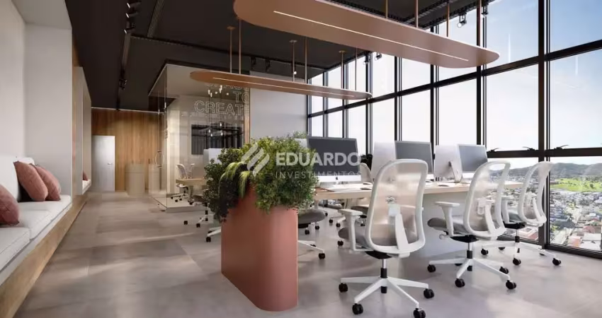 Sala comercial à venda no brickell business, 150,88 m² privativos – perequê, por