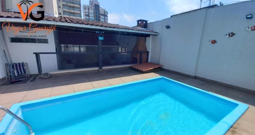 Cobertura Duplex para Venda em Guarujá, Enseada, 3 dormitórios, 1 suíte, 4 banheiros, 1 vaga