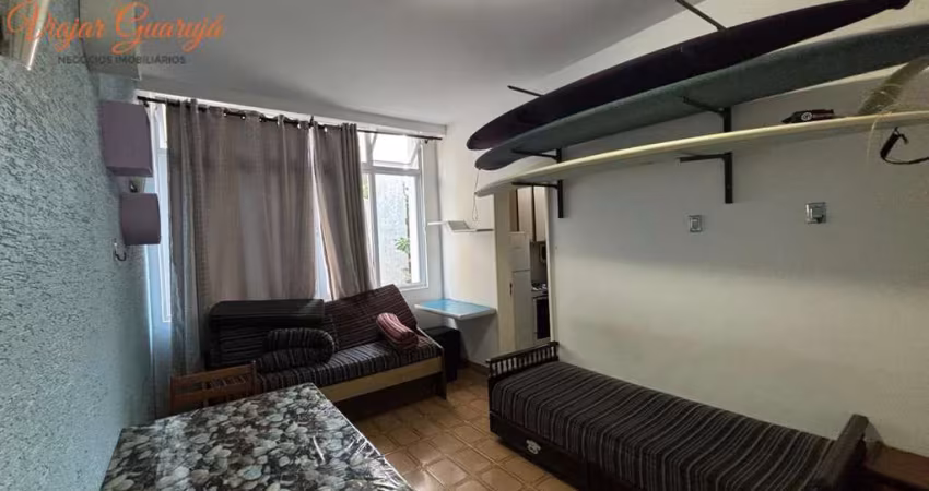 Apartamento para Locação em Guarujá, Pitangueiras, 1 dormitório, 1 banheiro