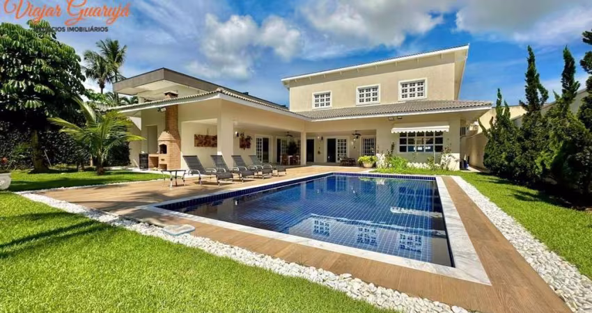 Casa Térrea para Venda em Guarujá, Jardim Acapulco, 5 dormitórios, 5 suítes, 9 banheiros, 5 vagas