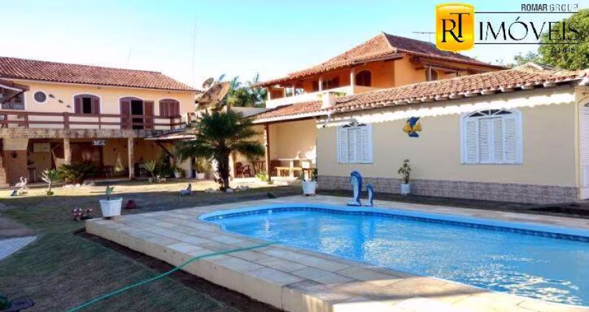 Casa com 7 quartos a venda de frente para a lagoa em São Pedro da Aldeia-RJ