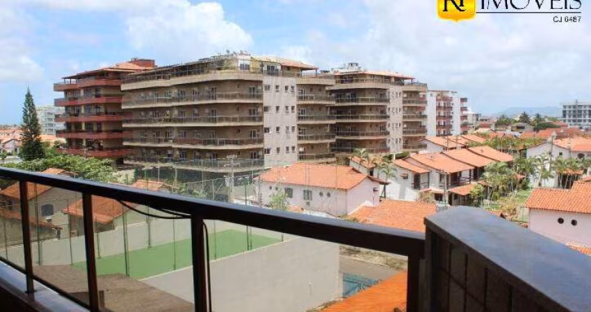 Apartamento todo avarandado, com ótima área de lazer.