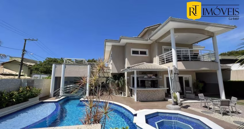 Casa espetacular à venda no condomínio Marina Palmer, Cabo Frio/RJ
