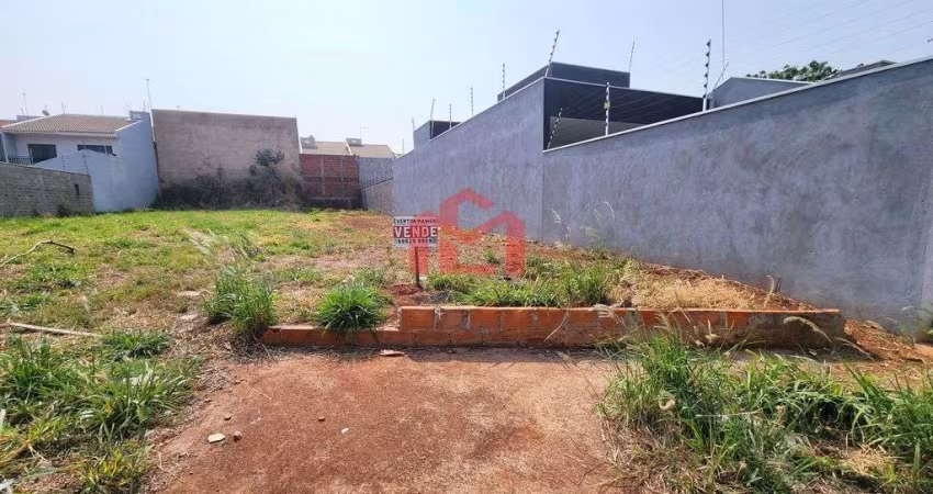 Terreno localizado no Jardim Itália em Marialva, próximo ao CMEI.