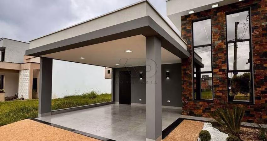 Casa em Condomínio à venda, 3 quartos, 1 suíte, 2 vagas, Água das Pedras - PIRACICABA/SP