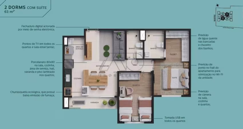 Apartamento à venda, CENTRO - PIRACICABA/SP