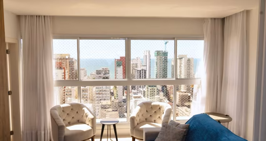 Vista para o mar, 3 suites, 2 vagas, lazer incrível e 200m da praia em BC (padrão luxoso)