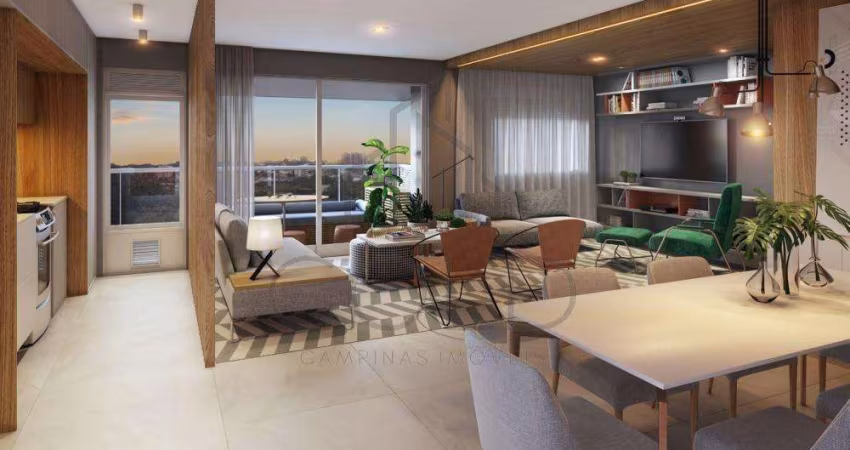 Apartamento à venda em Campinas, Taquaral, com 3 quartos, com 89.79 m², DNA Taquaral
