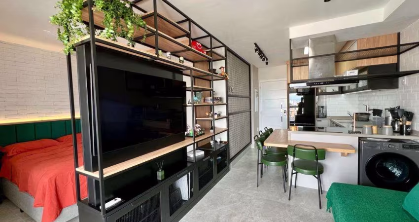 Studio à venda com 41m², 1 quarto e 1 vaga
