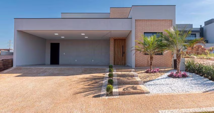 Casa à venda em Paulínia, Parque Brasil 500, com 3 suítes, com 198 m², Residencial Santorini