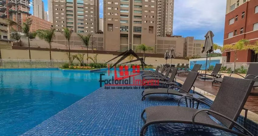 Apartamento decorado com 104m² e duas vagas de garagem no vila da serra