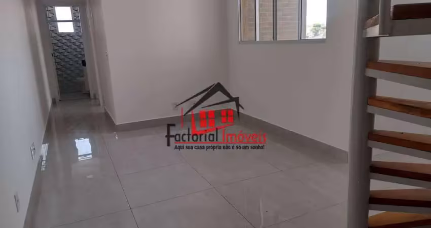 Cobertura com 120m², dois quartos e duas vagas no gloria