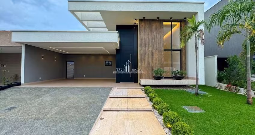 Casa térrea com 3 suítes plenas no Condomínio Portal do Sol Green, Goiânia-Go.