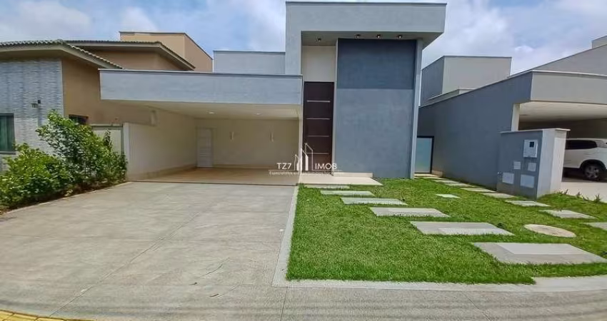 Casa Térrea no condomínio Jardins Lisboa, com 3 suítes plenas.
