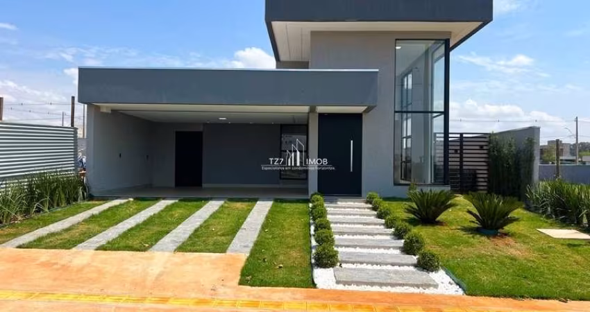 Linda casa térrea de 3 suítes no terras alpha I