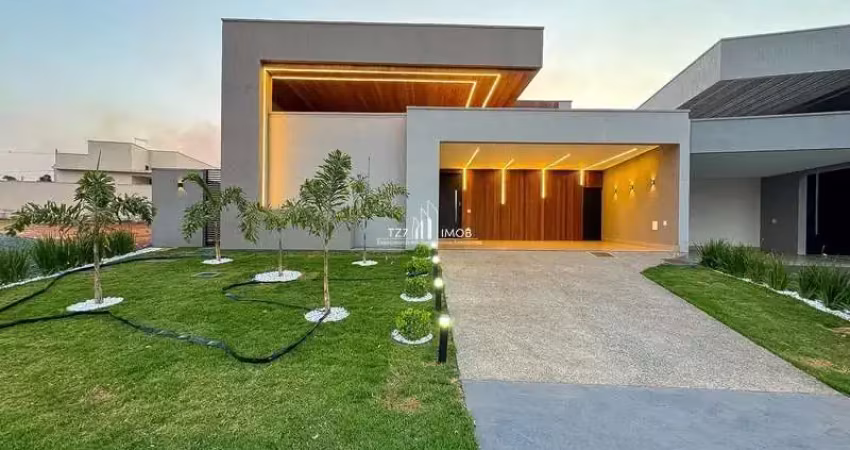 Casa térrea com 4 suítes plenas sendo uma master, frente praça