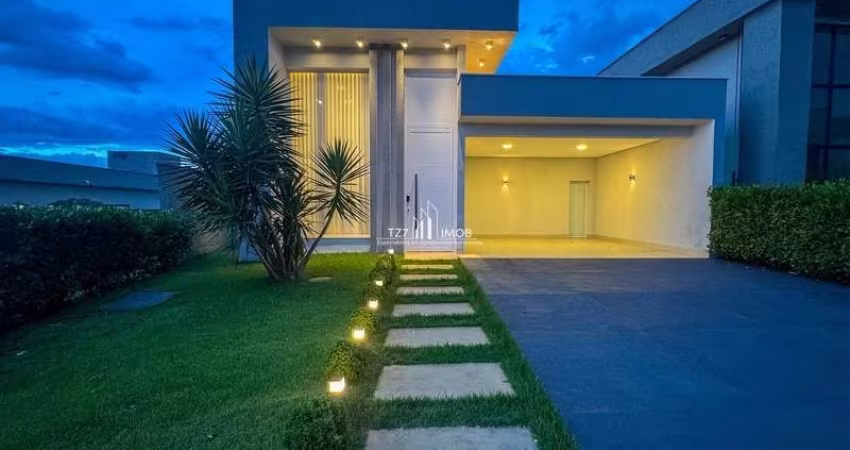 Casa térrea no Condomínio Jardim Veneza, com 3 Suítes