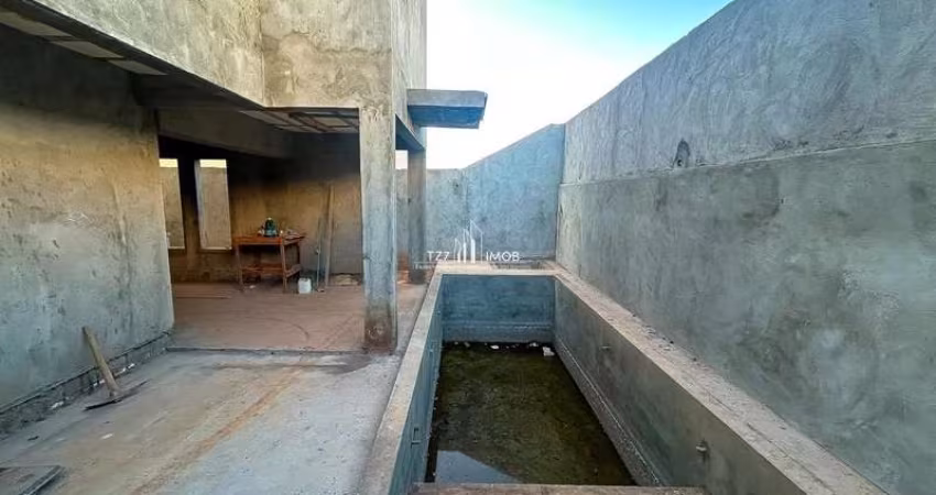 Sobrado em fase de acabamento Condomínio Jardins Capri