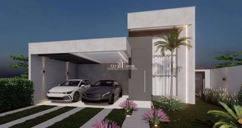Casa Térrea 3 Suítes com 135,99 m² - Financiamento direto