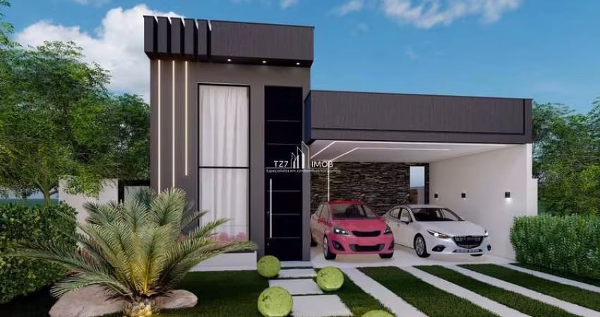 Casa Térrea 3 Suítes com 128,33 m² - Financiamento próprio