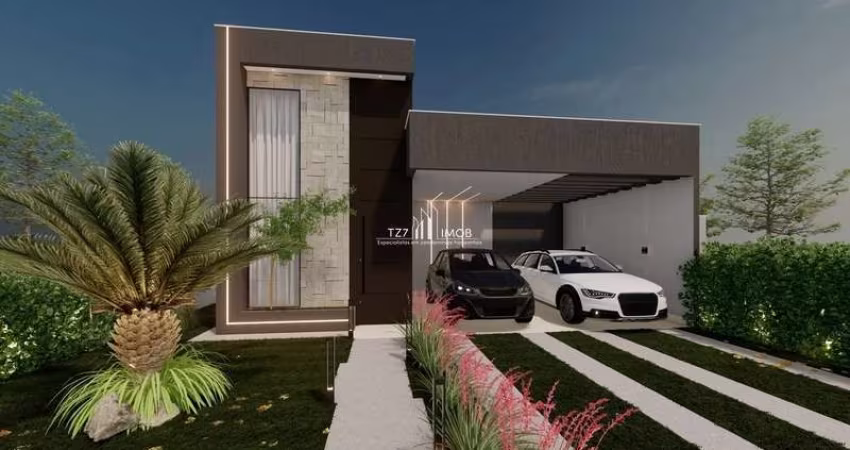Casa Térrea 3q com 124,95 m² - Financiamento direto com a construtora