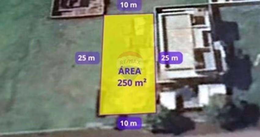 Funcional terreno residencial para venda, 250m²