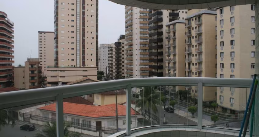 Apartamento para Venda em Praia Grande, Vila caiçara, 2 dormitórios, 2 suítes, 3 banheiros, 1 vaga