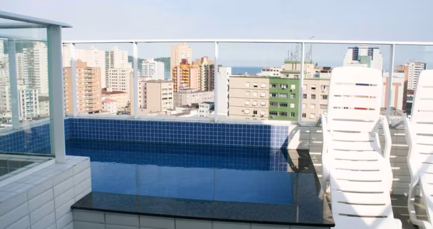 Apartamento para Locação em Praia Grande, Boqueirão, 1 dormitório, 1 banheiro, 1 vaga