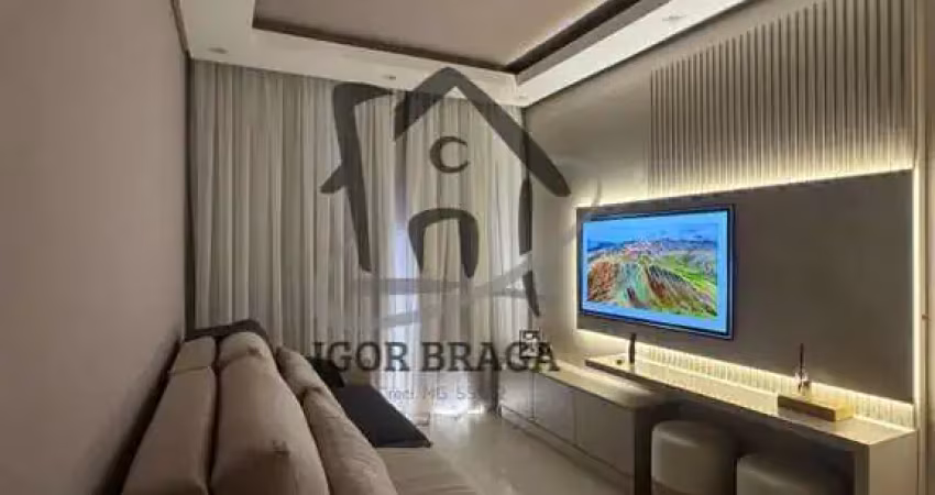 Apartamento para venda em juiz de fora, bairu, 2 dormitórios, 1 suíte, 2 banheiros, 1 vaga