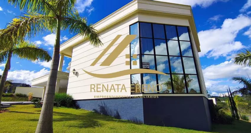 Lindo sobrado neoclássico no residencial saint patrick em sorocaba