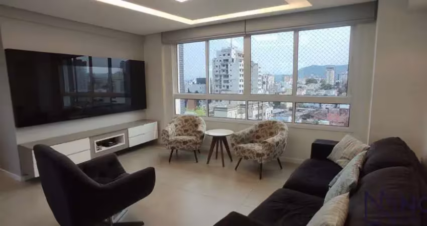 Apartamento com suíte, closet e 2 vagas – mobiliado, leste/norte, com vidro dupl