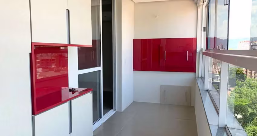 Apartamento 3 dormitórios suíte sacada churrasqueira box semi mobiliado na av. p
