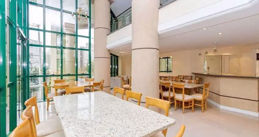 Apartamento mobiliado 3 dormitórios (1 suíte) no centro de curitiba  149 m² | ampliaza