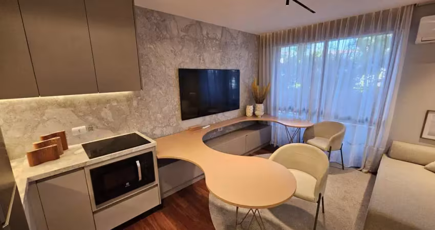 Apartamento com 1 quarto à venda no temple batel, curitiba | 38 m² e lazer completo