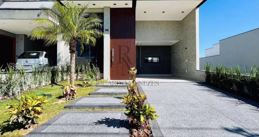 Casa à venda, com piscina, no condomínio park gran reserve, em indaiatuba