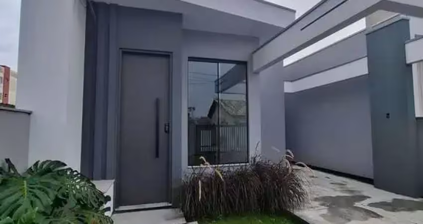 Casa a venda com 73m² no bairro areias em tijucas, 2 dormitórios, box até o teto