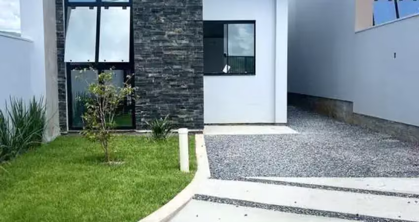 Casa com 72m² á venda em canelinha no bairro areião, 3 dormitórios sendo 1 suíte