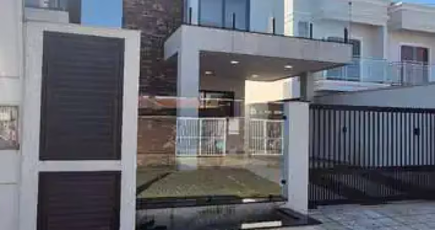 Sobrado no areias em tijucas com 130m², 3 dormitórios, 1 suíte e churrasqueira