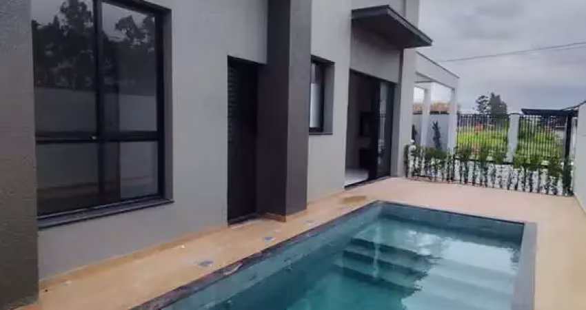 Casa alto padrão com 151m² no galápagos em tijucas, 3 suíte, living gourmet